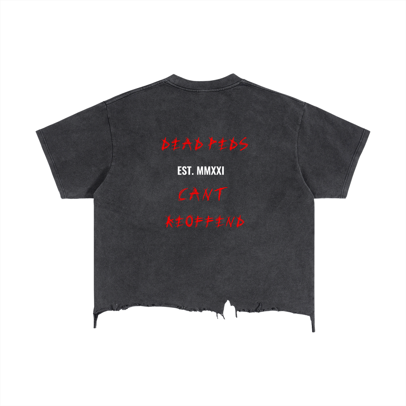 Dead Peds - Distressed Hem T-Shirt