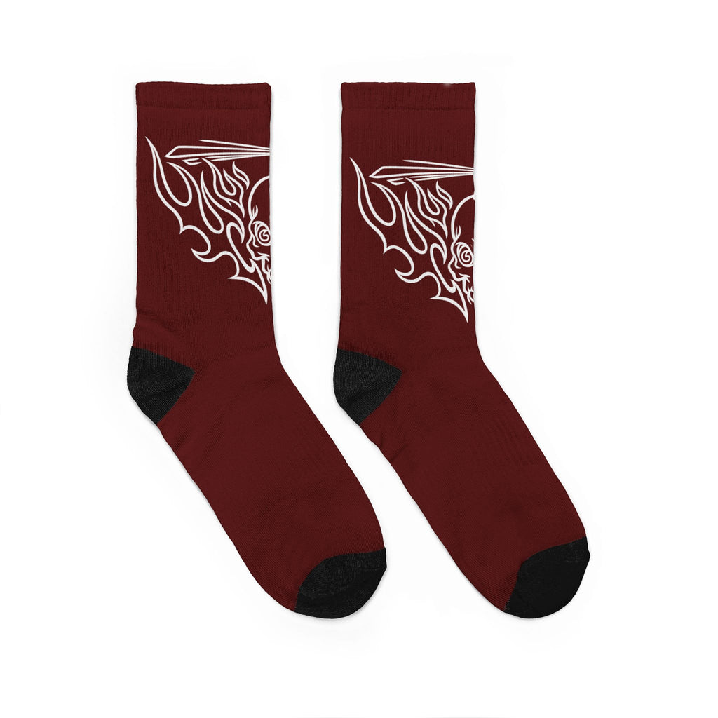 Unisex Padded Crew Socks (DTG)