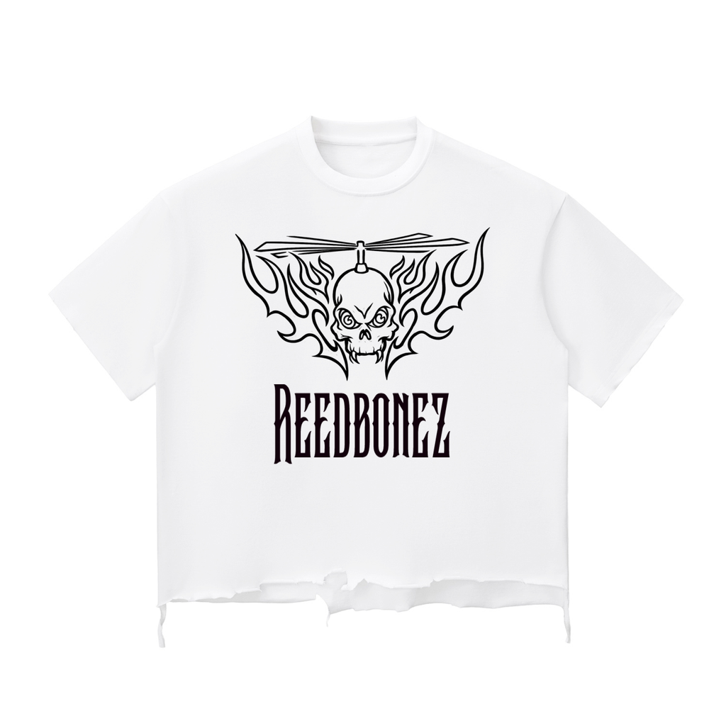 ReedBonez Original - Raw-Hem Boxy T-shirt