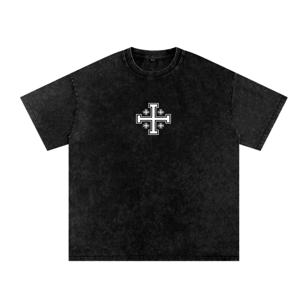 ROMANS 8 TEE - BLACK